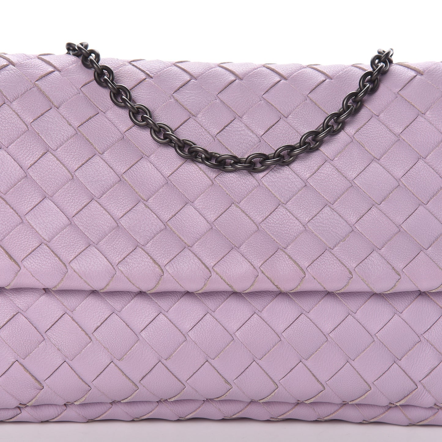 Nappa Intrecciato Mini Chain Messenger Parme