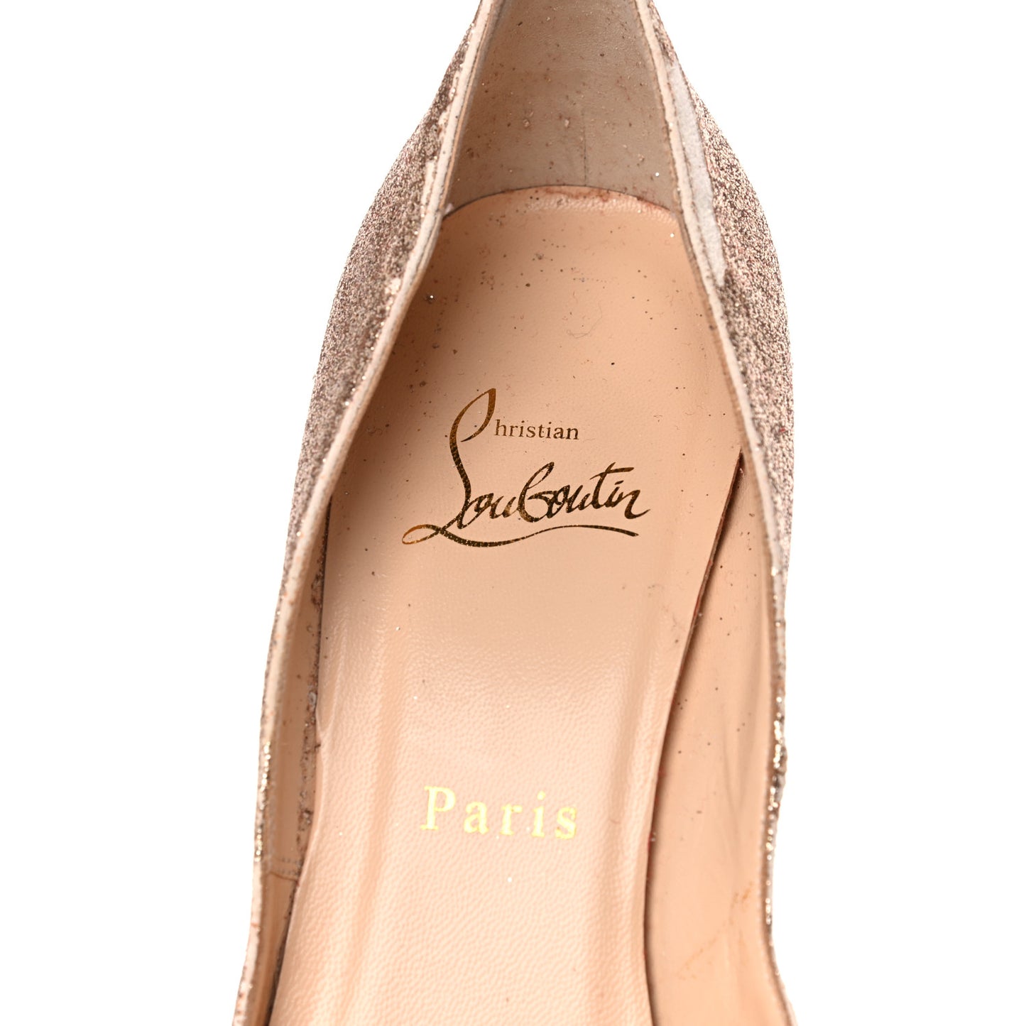 Glitter Vendome 120 Pumps 37 Gold