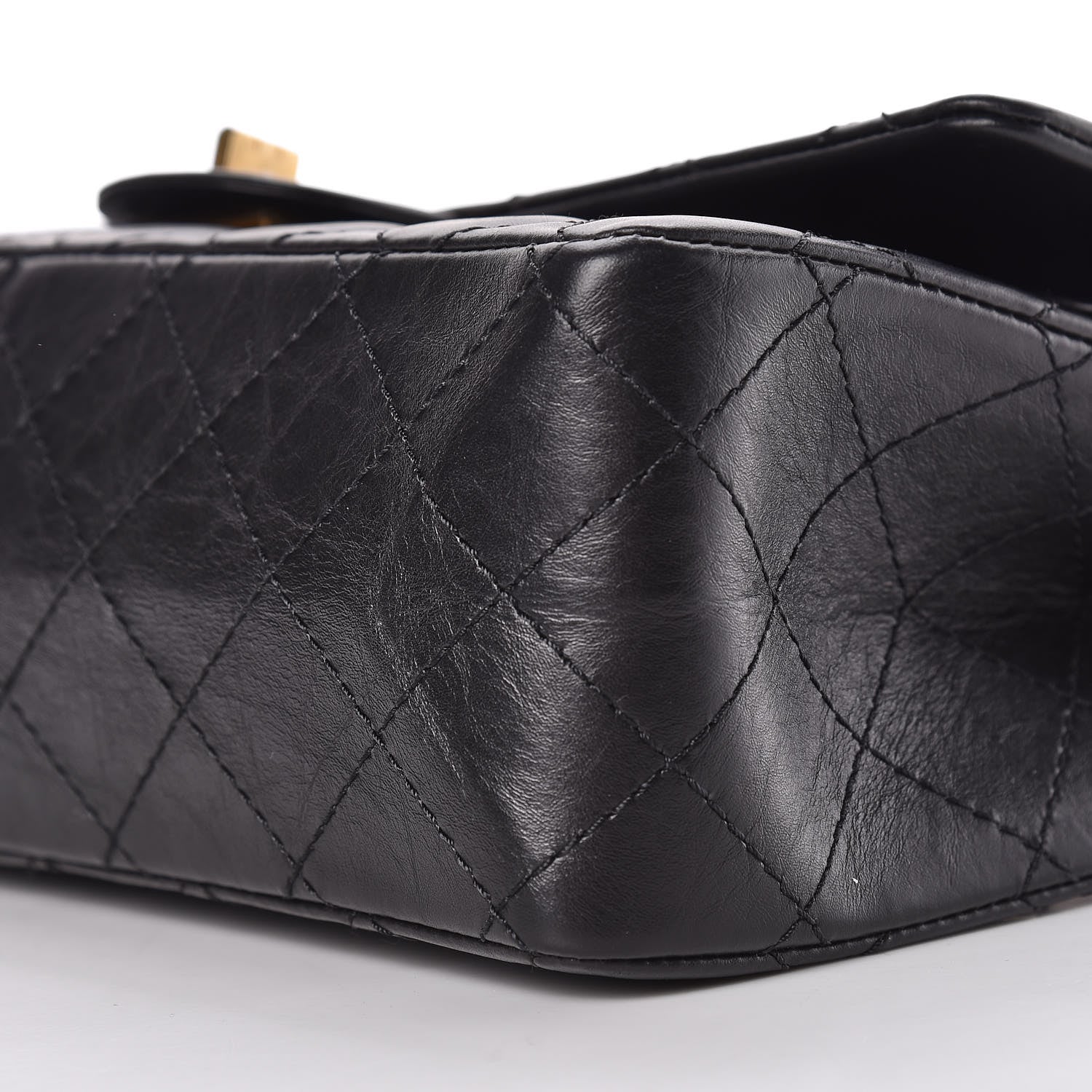 Chanel Aged Calfskin Quilted 2.55 Reissue 226 Flap Black 12 of 12
