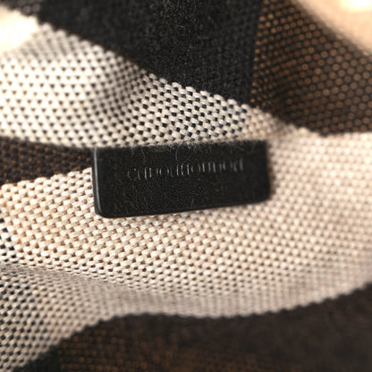 Burberry Grainy Calfskin House Check Small Maidstone Black 12 of 19