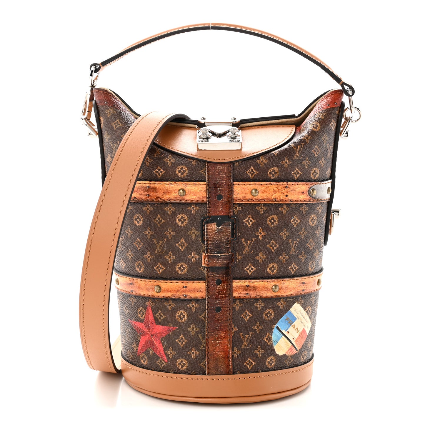 Transformed Monogram Time Trunk Duffle Bag