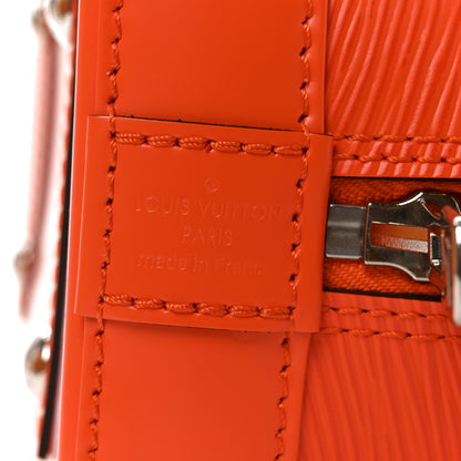 Louis Vuitton Epi Jacquard Alma BB Orange 6 of 10