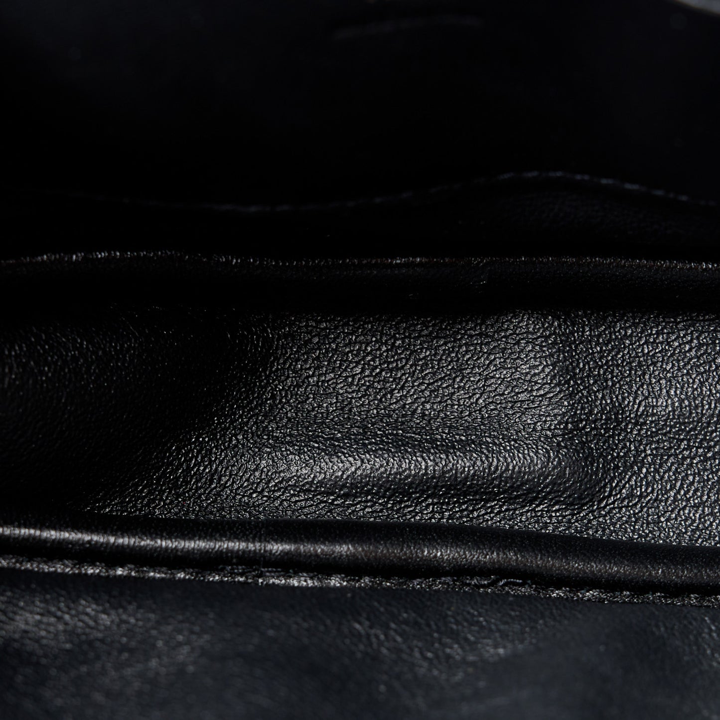 Grain De Poudre Matelasse Monogram Mini Lou Camera Bag Black