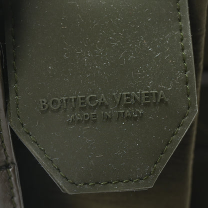 Bottega Veneta Paper Calfskin Intrecciato Cassette Belt Bag Crocodile 6 of 10