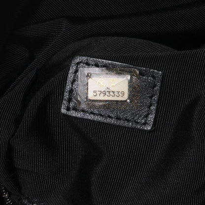 Chanel Calfskin Large Flap Shoulder Bag Black 7 of 7