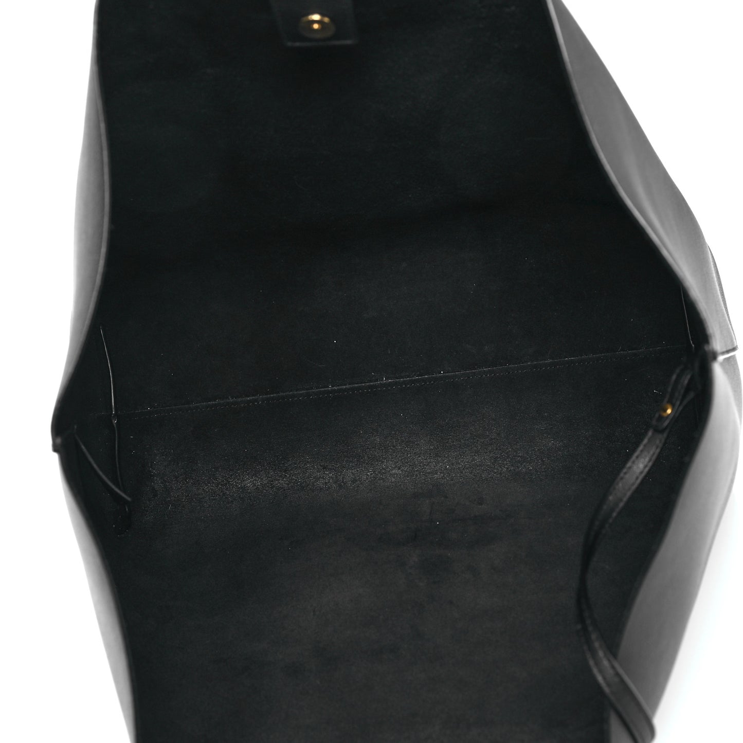 Calfskin Large Shopping Tote Black
