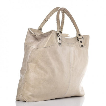 Balenciaga Agneau Classic Hardware Brief Natural 3 of 11