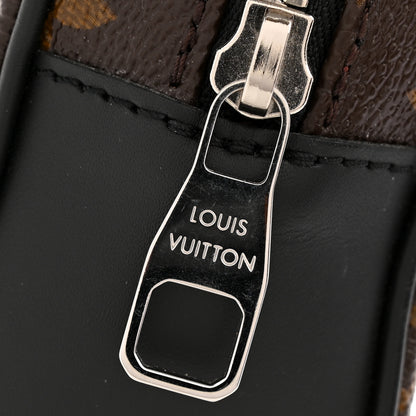 Louis Vuitton Monogram Macassar Kasai Clutch Black 9 of 9