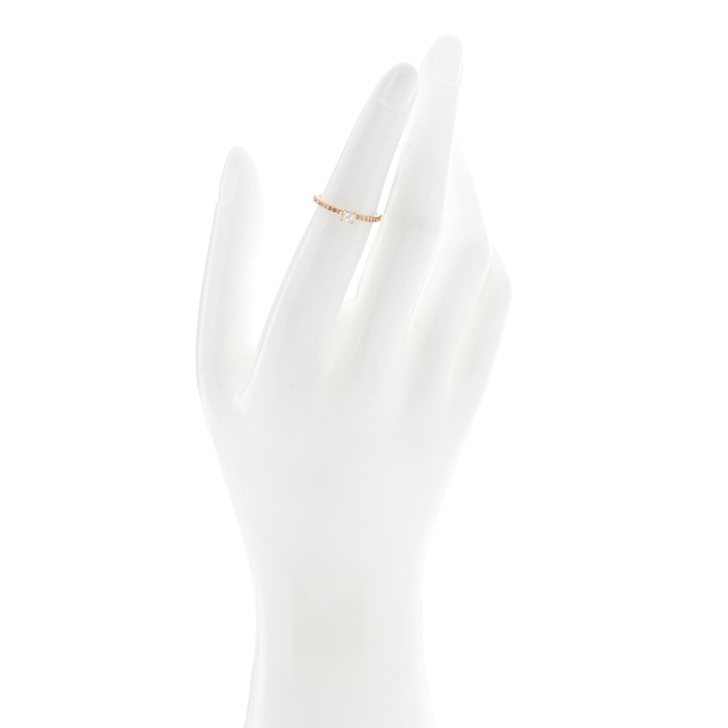 18K Yellow Gold Diamond Etincelle De Cartier Engagement Ring 50 5.25