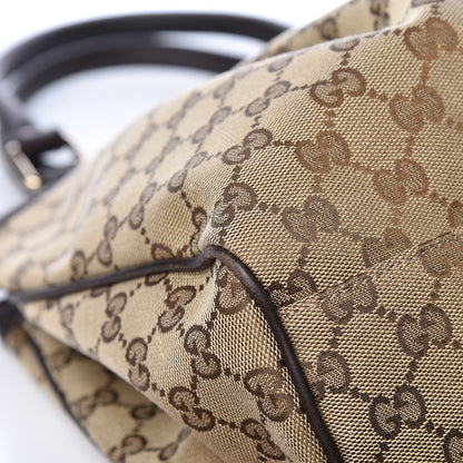 Gucci Monogram Medium Sukey Tote Dark Brown 10 of 11