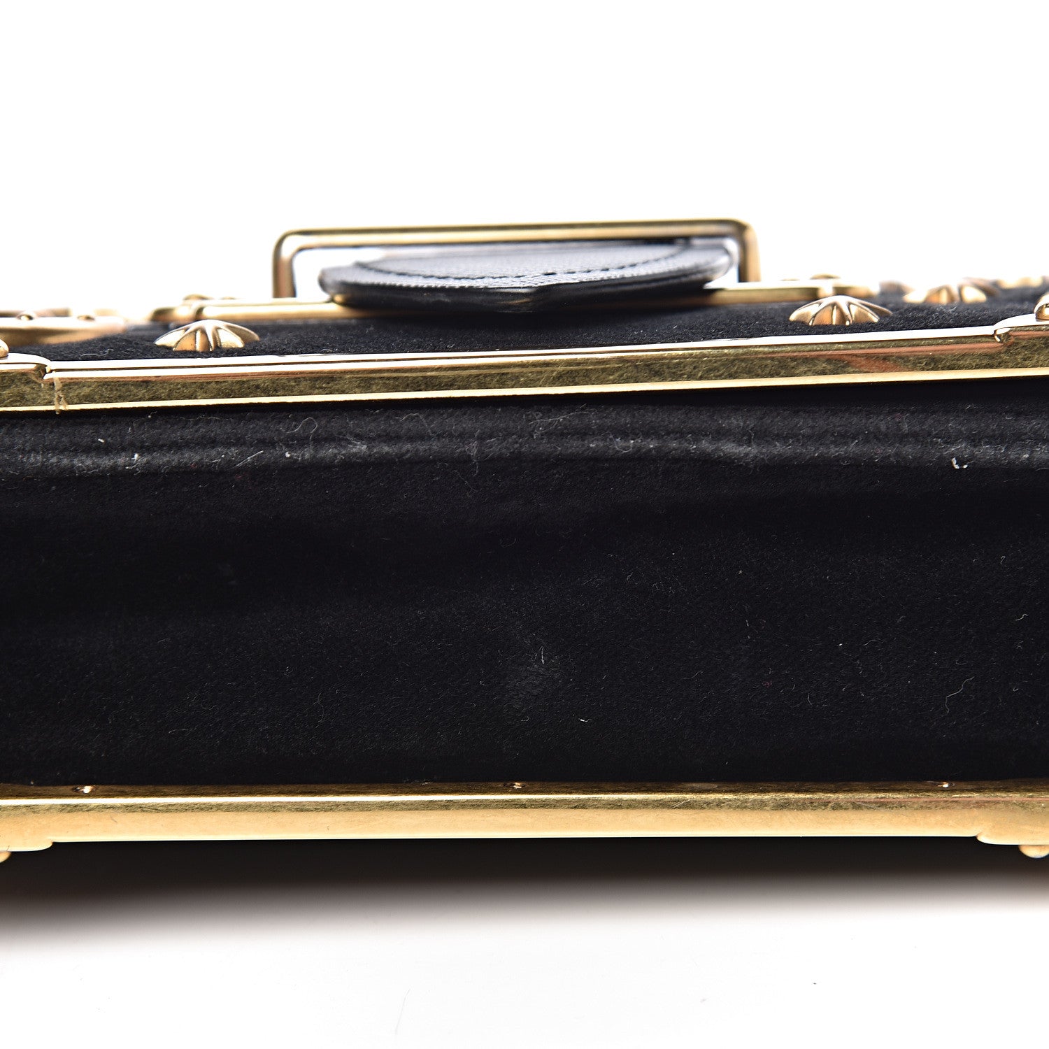 Prada Velvet Cahier Astrology Bag Black 8 of 13
