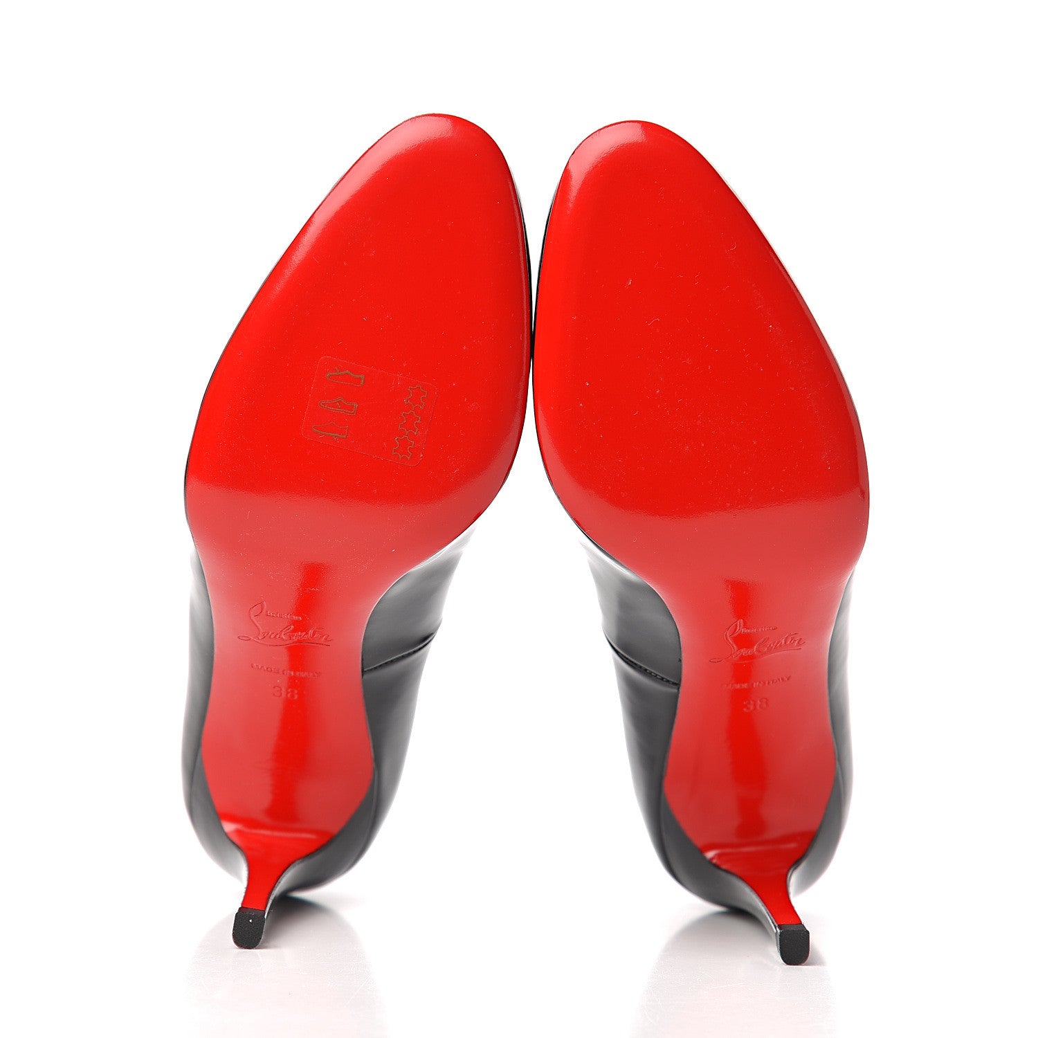 Christian Louboutin Patent Simple 85 Pumps 38 Black 5 of 9