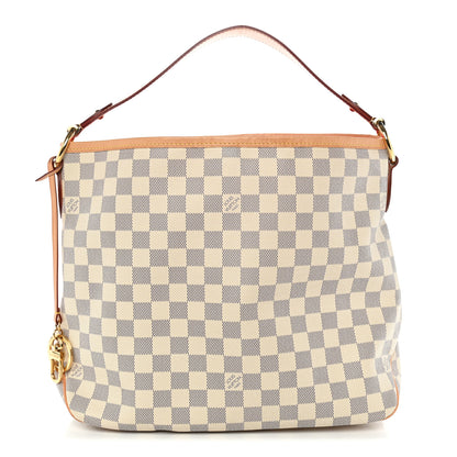 Louis Vuitton Damier Azur Delightful MM Pink 1 of 9