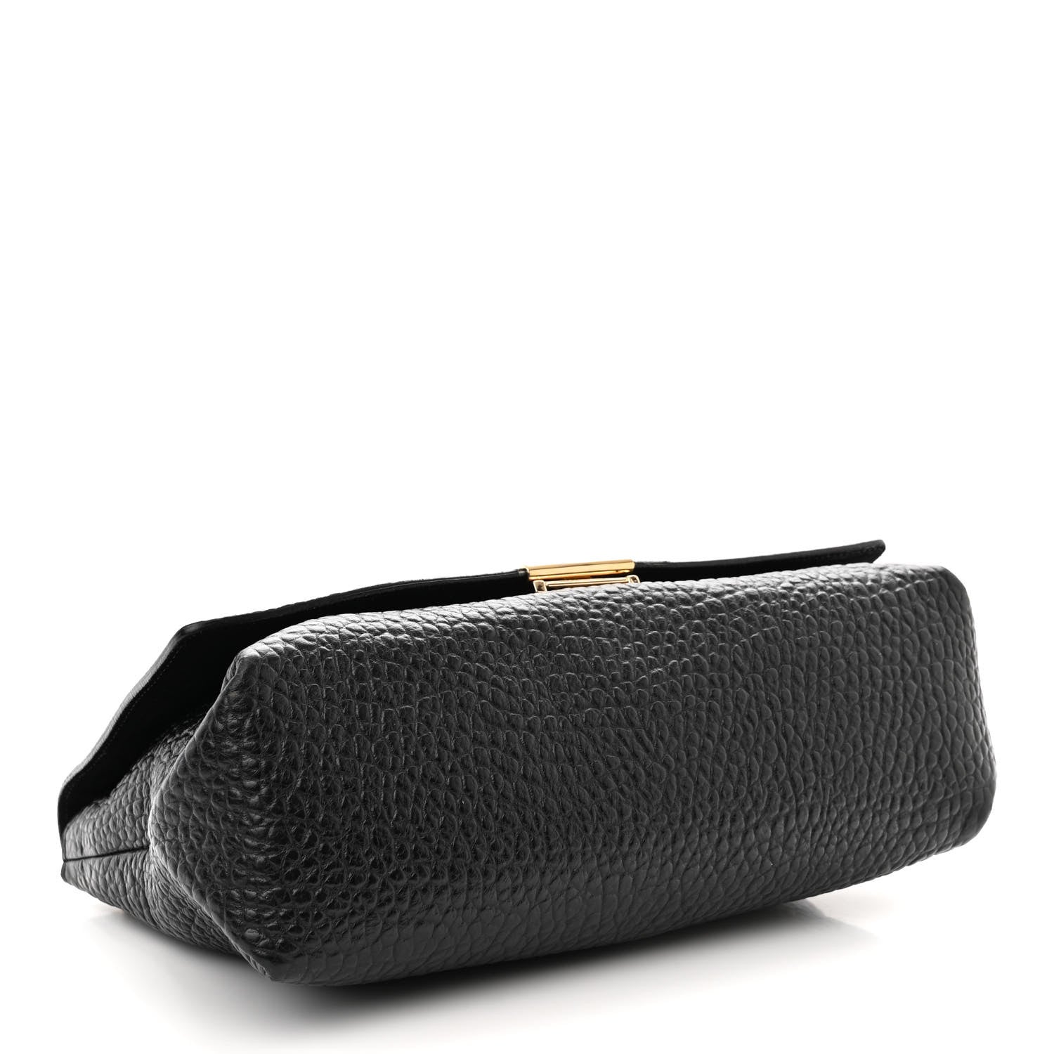 Burberry Signature Grain Large Mildenhall Shoulder Bag Black 4 of 13
