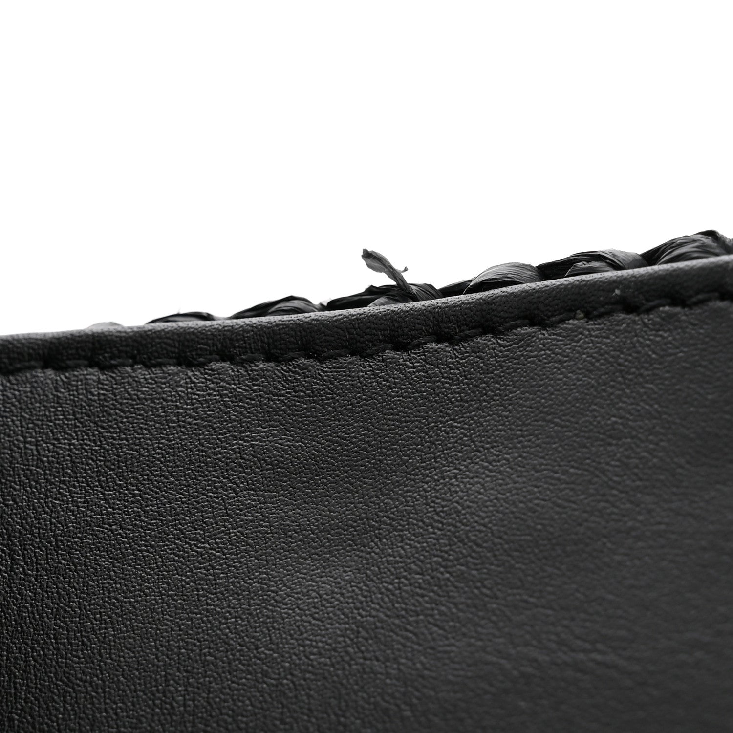 Saint Laurent Raffia Monogram Tassel Kate 99 Black 11 of 11