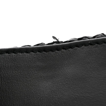 Saint Laurent Raffia Monogram Tassel Kate 99 Black 11 of 11
