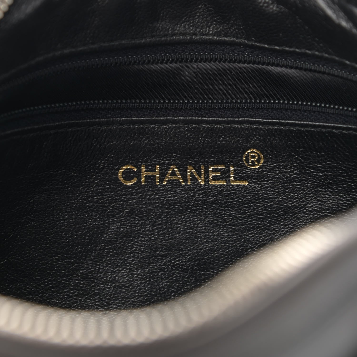Chanel Lambskin Quilted CC Tassel Camera Case Black 6 of 12