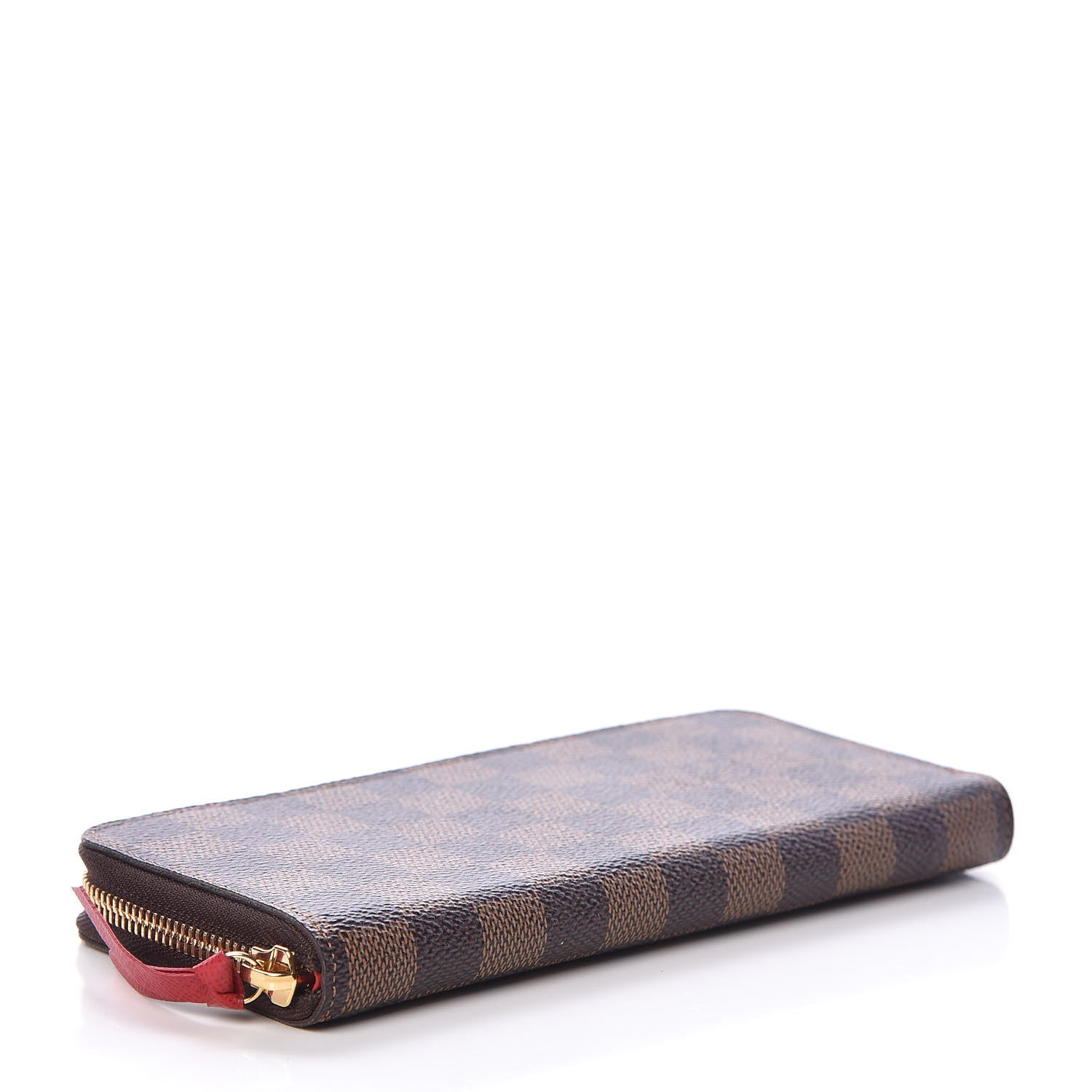 Louis Vuitton Damier Ebene Clemence Wallet Cherry 4 of 6