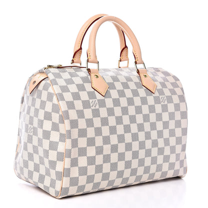 Louis Vuitton Damier Azur Speedy 30 3 of 11