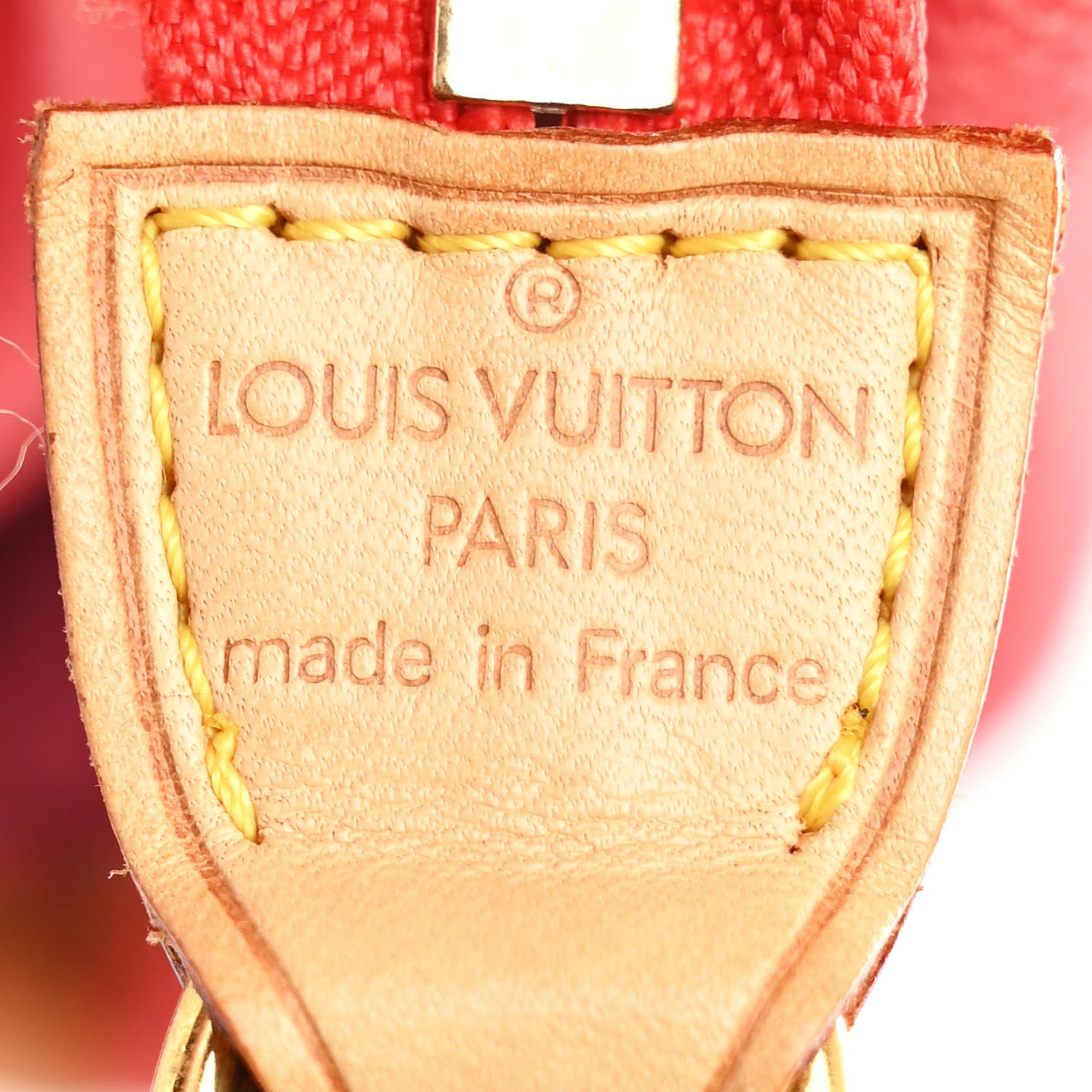 Louis Vuitton Toile Antigua Cabas MM Red Pink 6 of 11