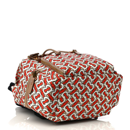 Burberry Nylon Monogram Medium Rucksack Backpack Vermillion 4 of 10