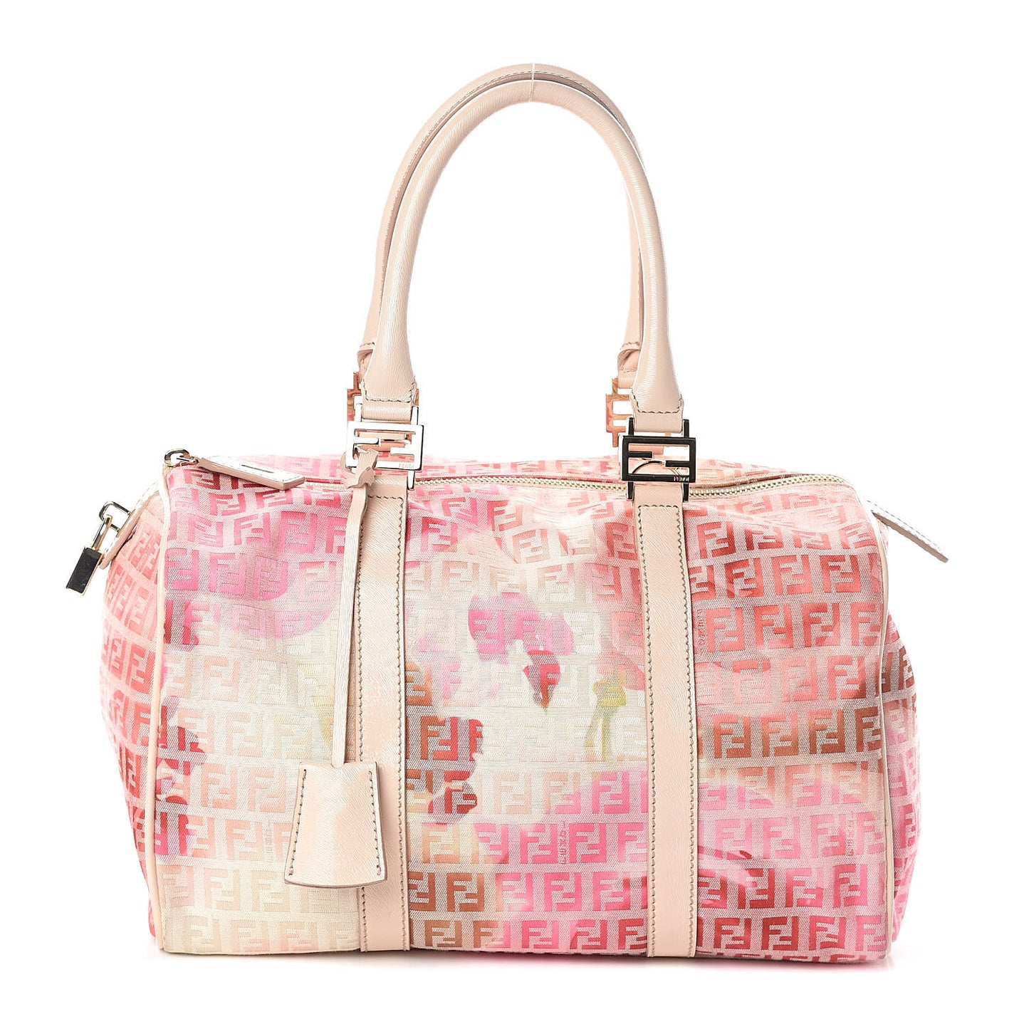 Patent Zucchino Vitello Floral Forever Boston White Multicolor Crema