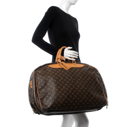 Louis Vuitton Monogram Alize 2 Compartment Luggage Travel Bag 2 of 12