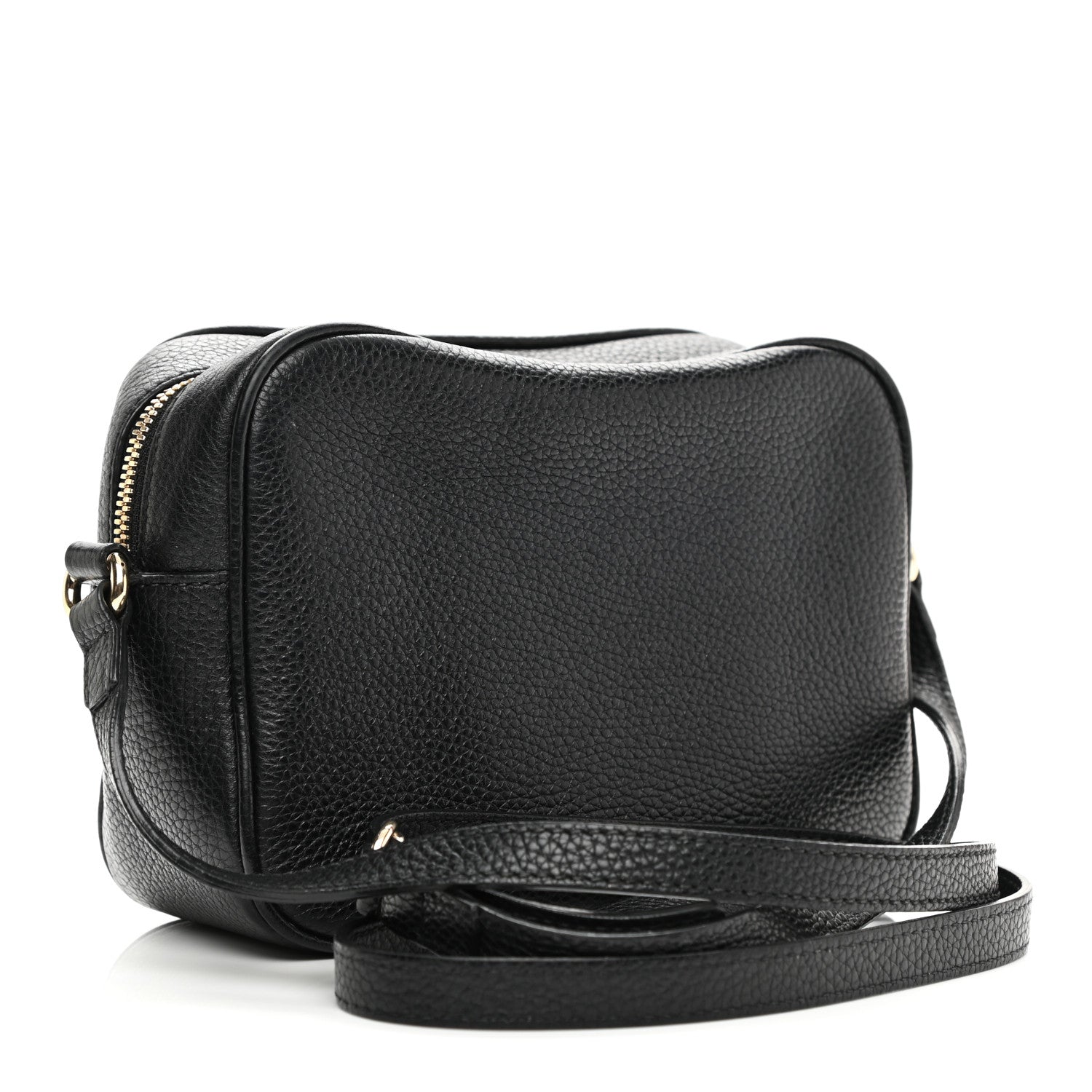 Gucci Pebbled Calfskin Small Soho Disco Bag Black 3 of 11