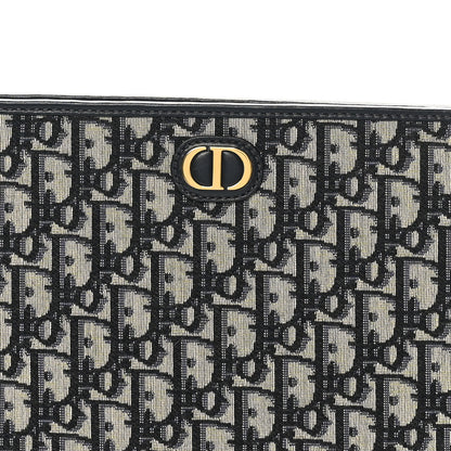Christian Dior Oblique 30 Montaigne Pouch Blue 8 of 8