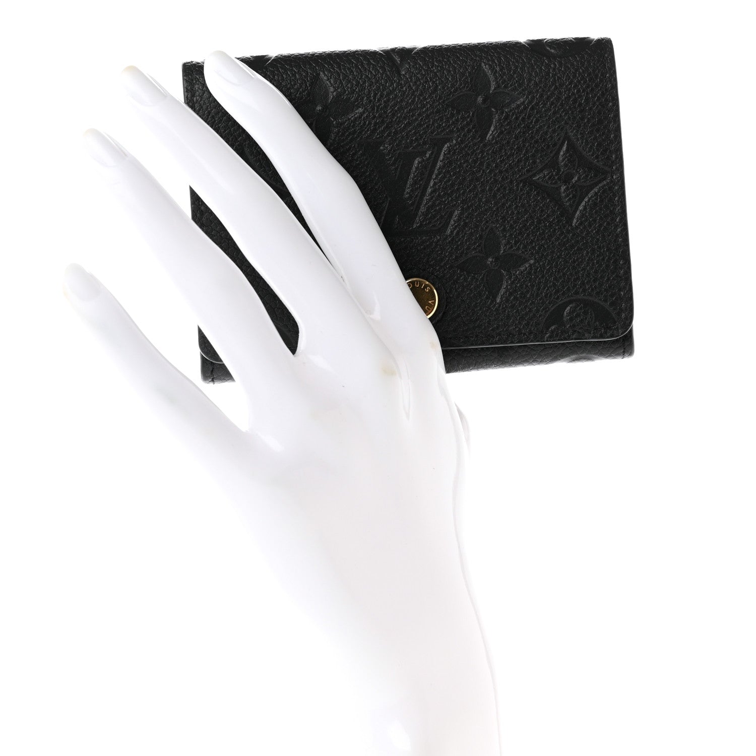 Louis Vuitton Empreinte Business Card Holder Black 2 of 6