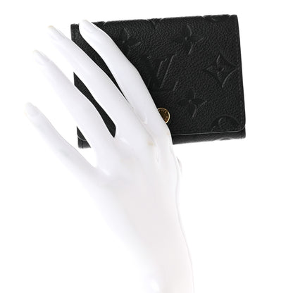 Louis Vuitton Empreinte Business Card Holder Black 2 of 6