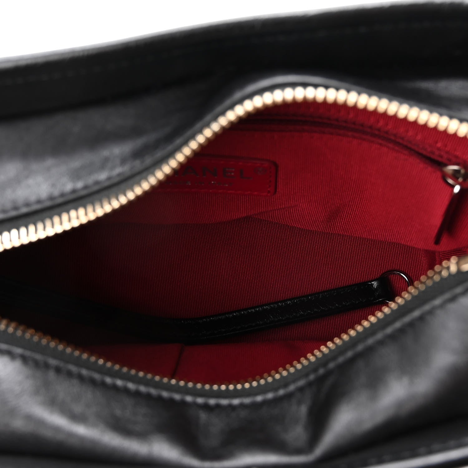 Chanel Aged Calfskin Quilted Small Gabrielle Hobo Black 5 of 11