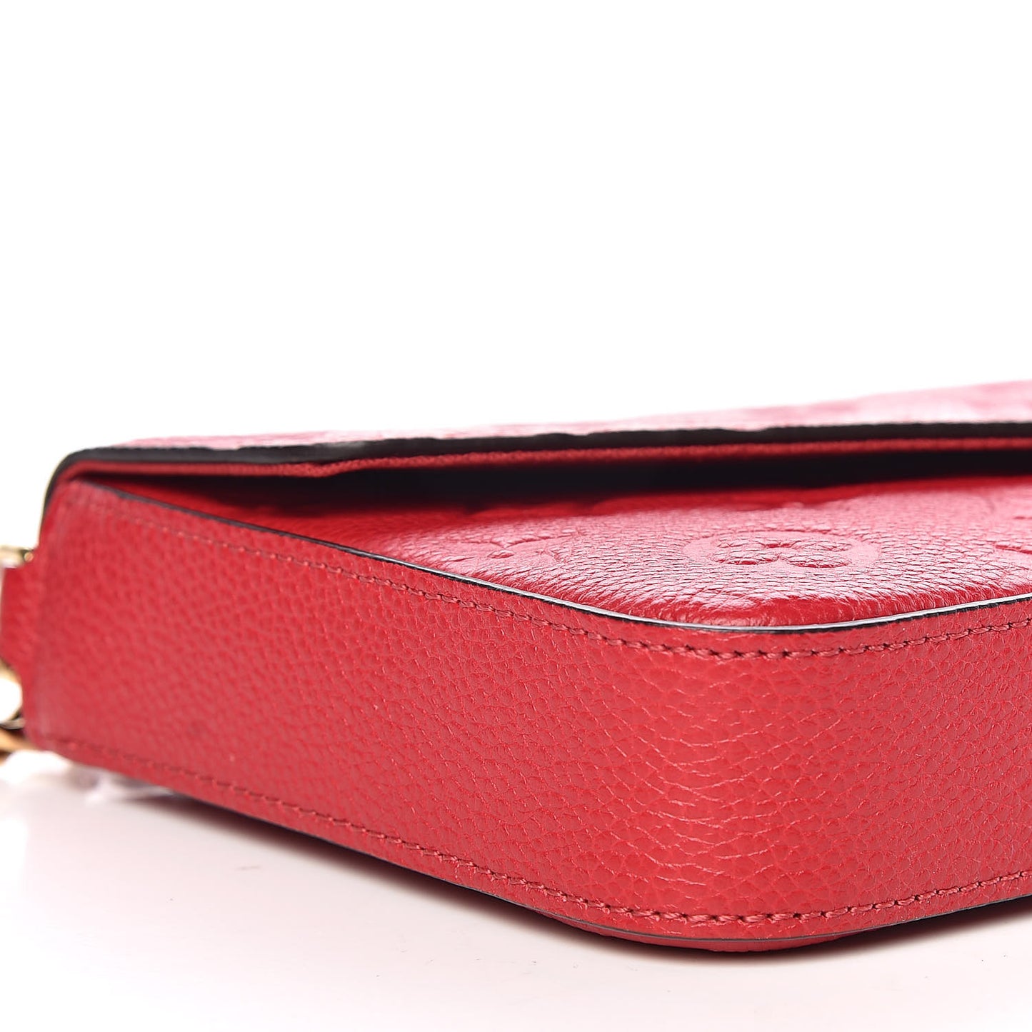 Empreinte Pochette Felicie Chain Wallet Cherry