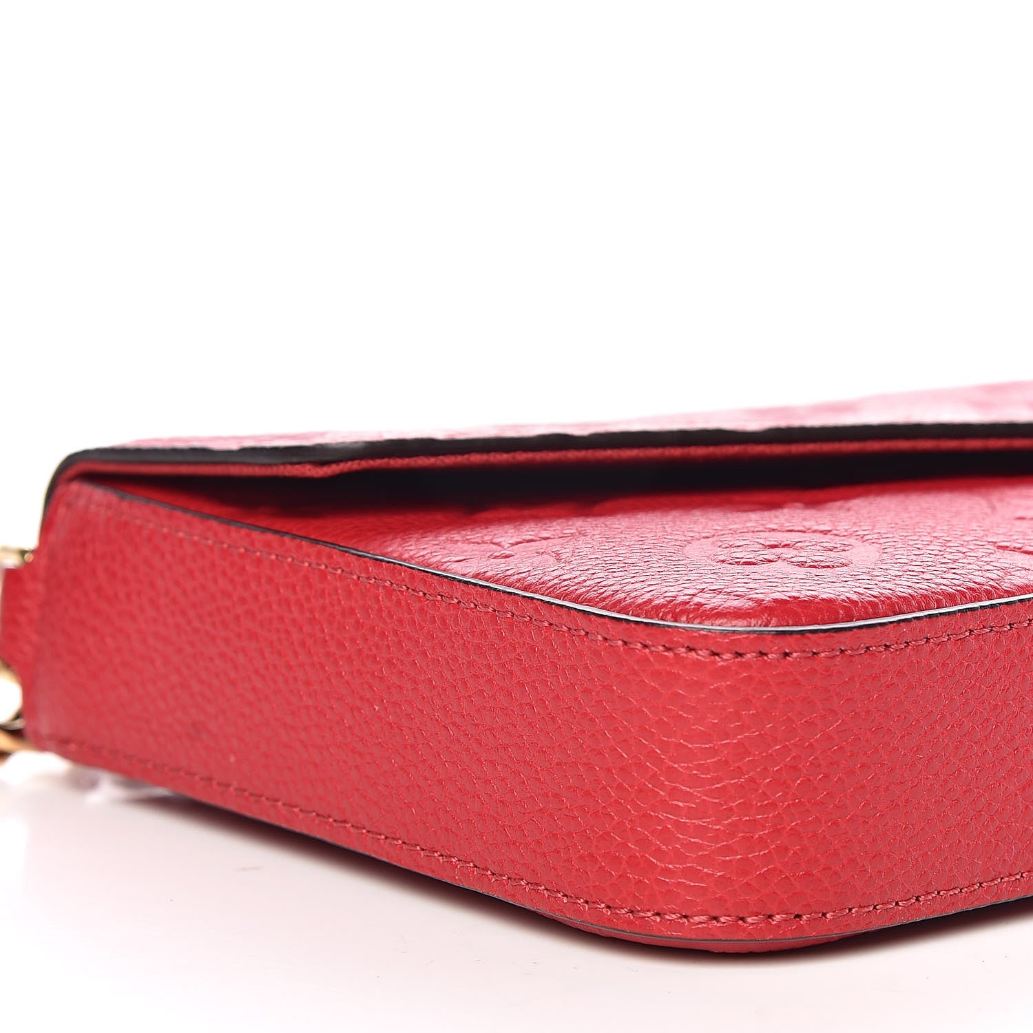 Louis Vuitton Empreinte Pochette Felicie Chain Wallet Cherry 10 of 11