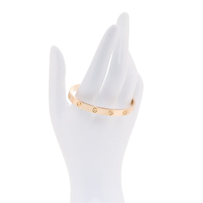 Cartier 18K Pink Gold LOVE Cuff Bracelet 18 2 of 5