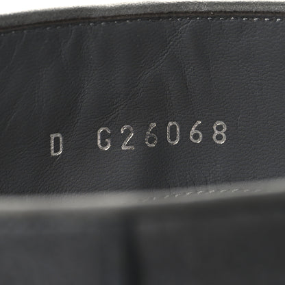 Chanel Calfskin Ascot CC Boots 37.5 Gray 6 of 9