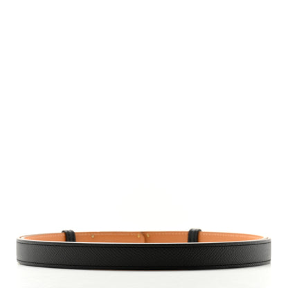 Hermes Epsom Kelly Belt Black 2 of 4