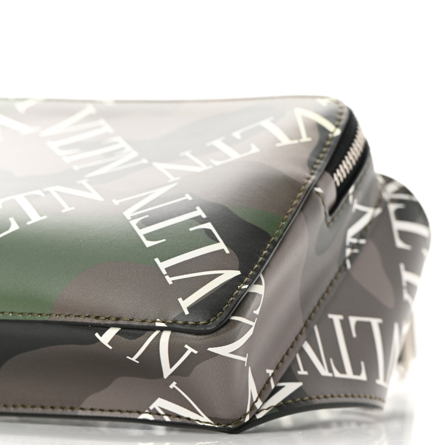Calfskin VLTN Waist Bag Army Green