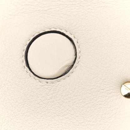 Gucci Roxy Calfskin Blondie Chain Shoulder Flap Bag Mystic White 11 of 11