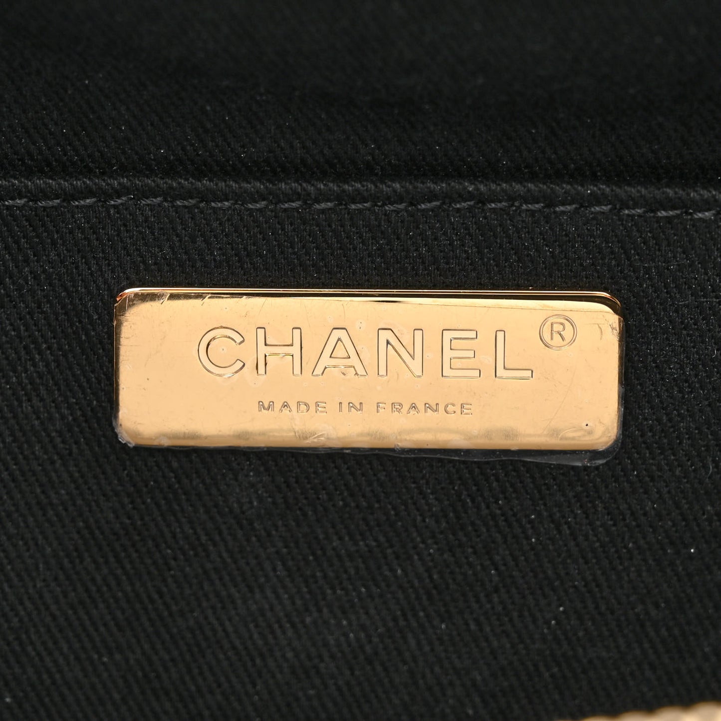 Caviar Stitched Waist Bag Black