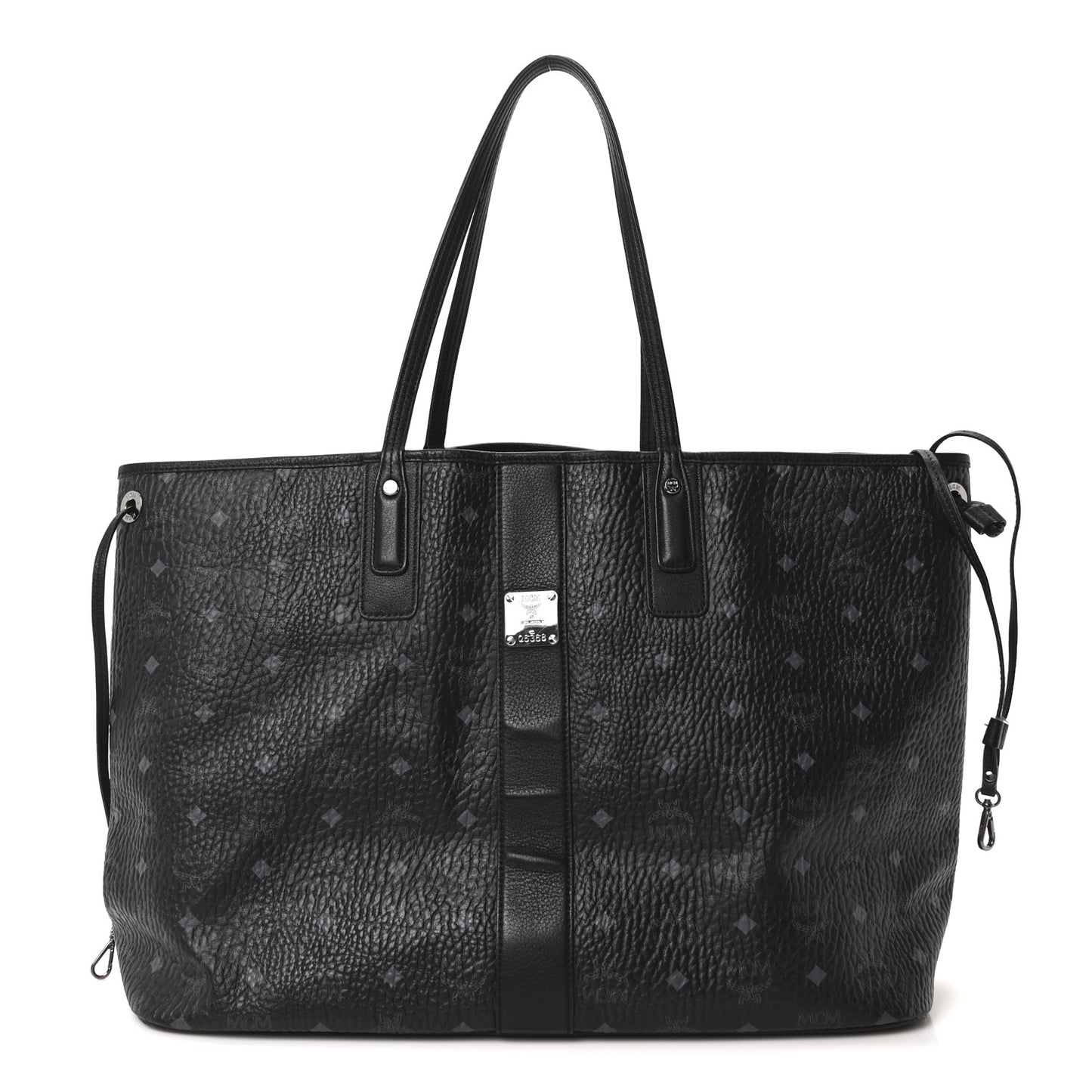 Visetos Large Liz Reversible Shopper Tote Black