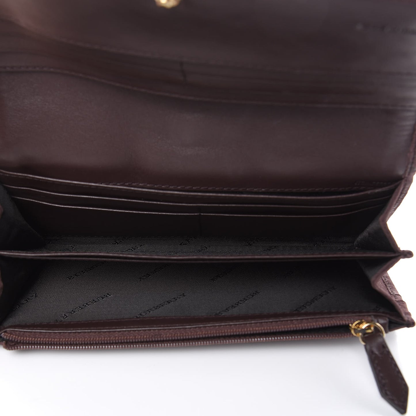 Luggage Suede Penrose Continental Wallet Dark Heather