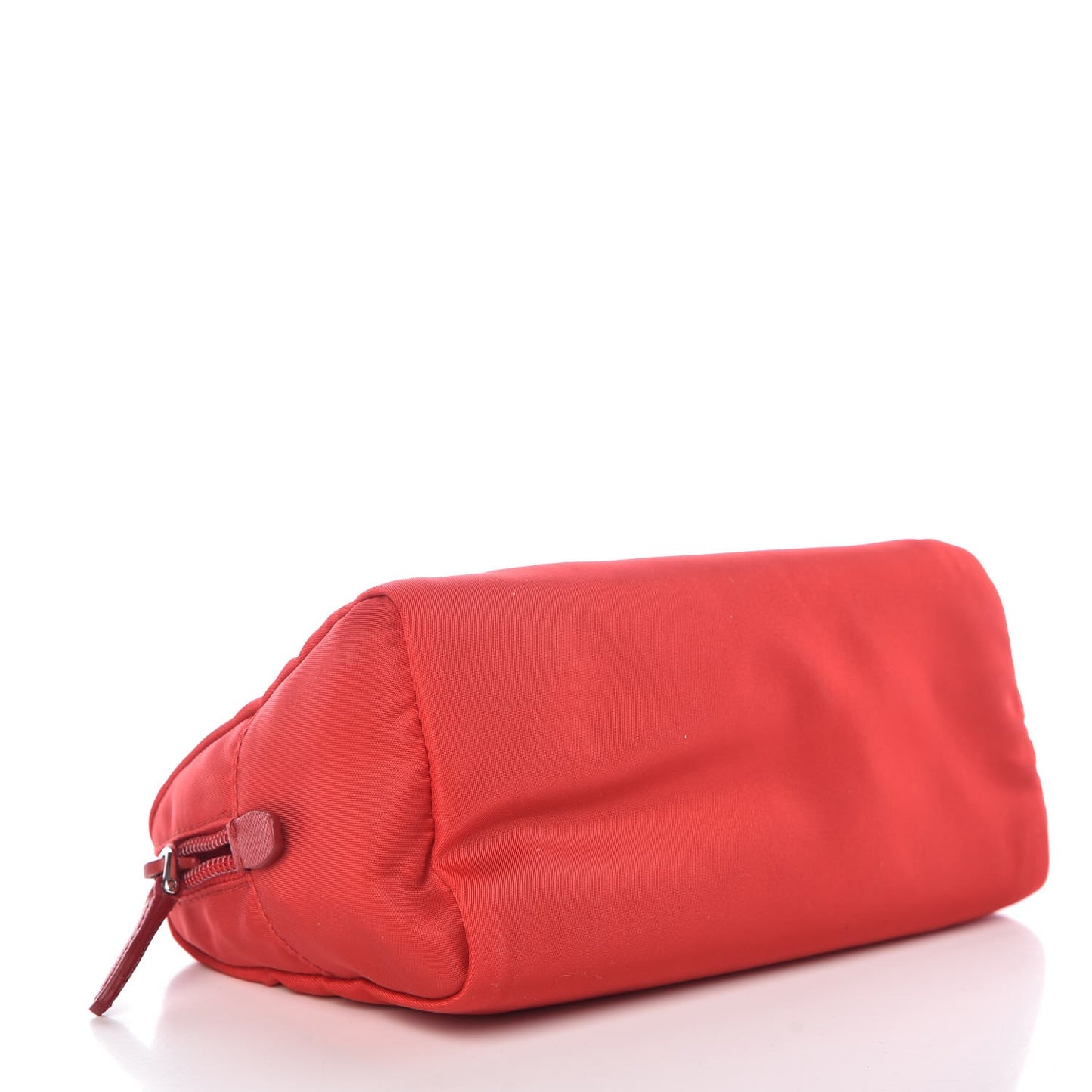 Nylon Vela Wristlet Rosso