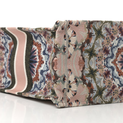 Christian Dior Canvas Embroidered KaleiDioroscopic Book Tote Multicolor 9 of 13