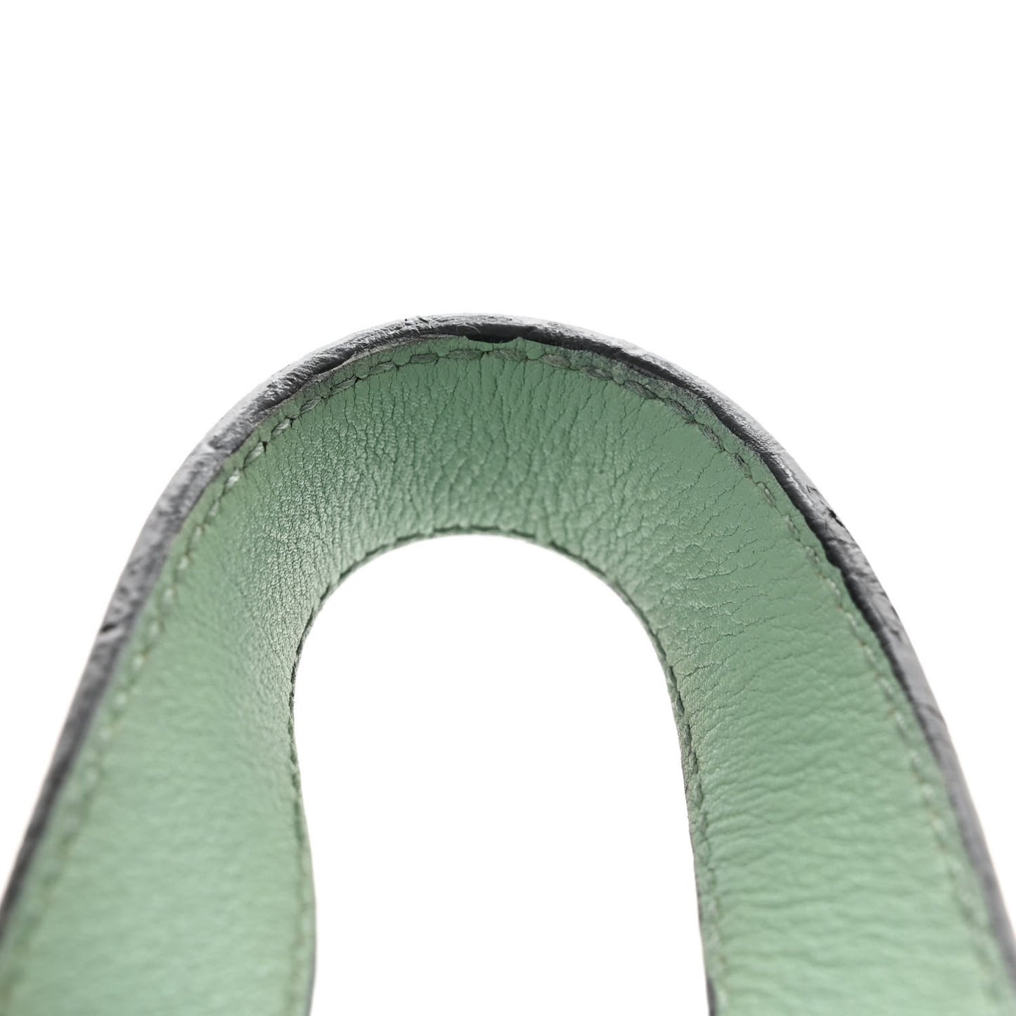Calfskin Small Hammock Shoulder Bag Light Green