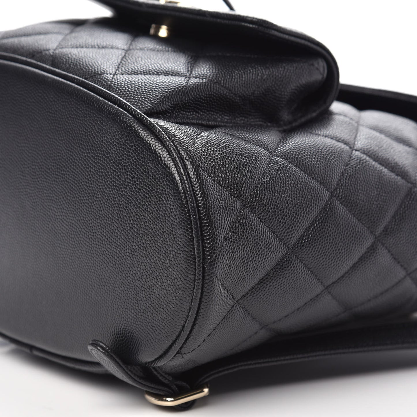 Caviar Quilted Backpack Bag Black