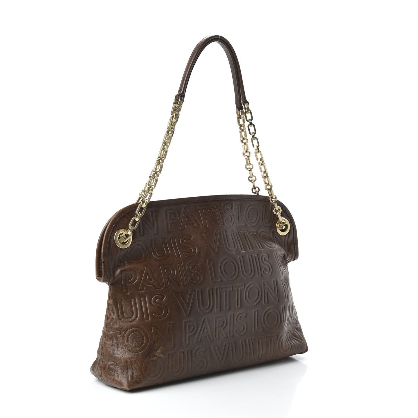 Monogram Paris Souple Whisper PM Chocolate