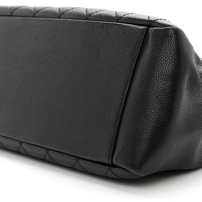 Chanel Caviar Quilted Grand Shopping Tote GST Black 10 of 10