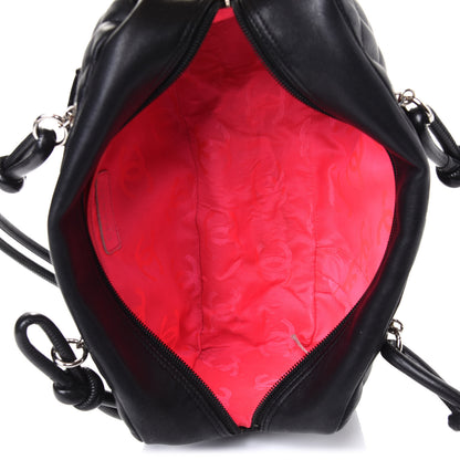 Chanel Calfskin Quilted Large Cambon Bowler Black 5 of 8