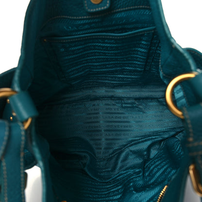 Prada Vitello Daino Side Pocket Hobo Voyage 5 of 8